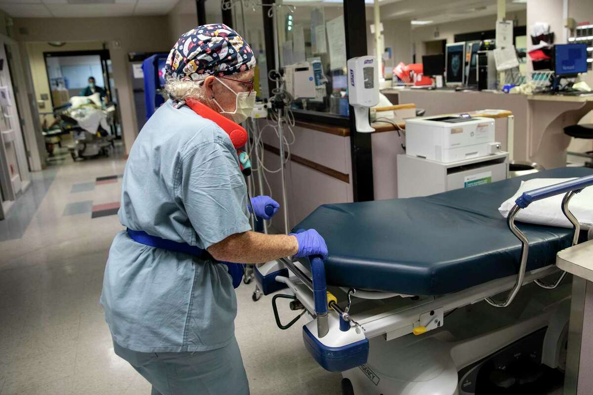 When the hospital's ER is slammed, Winters often helps to find stretchers and medical supplies for the flood of patients.