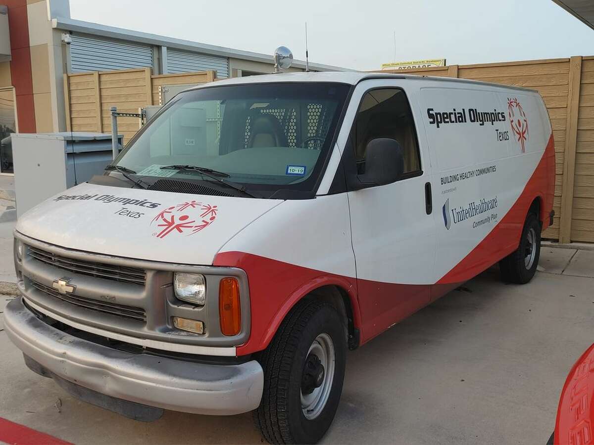 A thief stole the catalytic converter off a maintenance van belonging to the Special Olympics Texas in New Braunfels. 