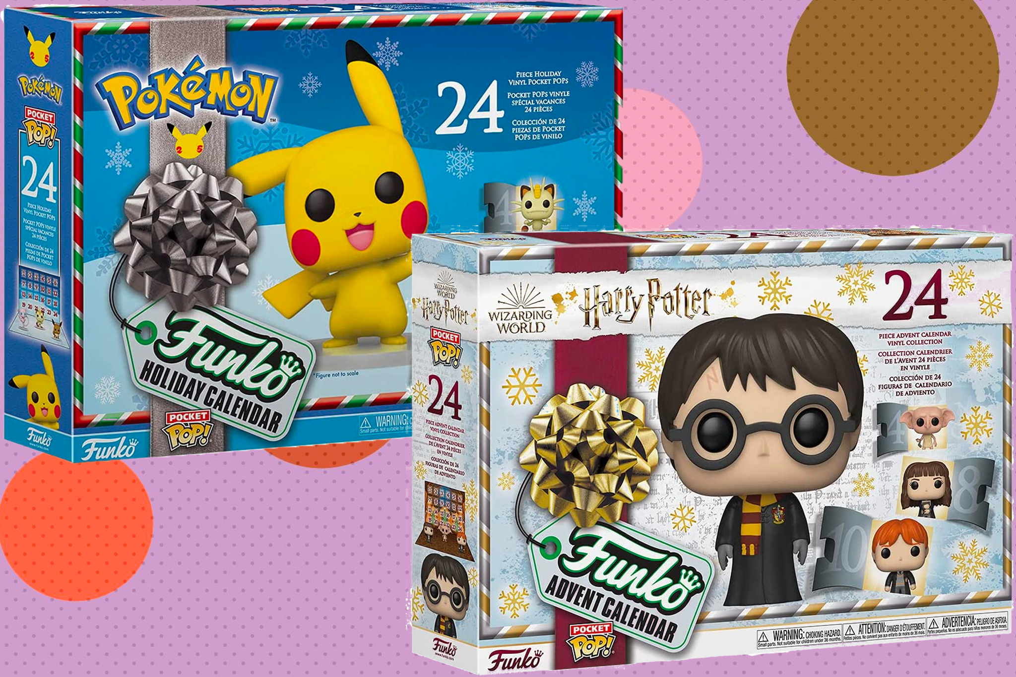 Get yer Pokemon and Harry Potter advent calendars!