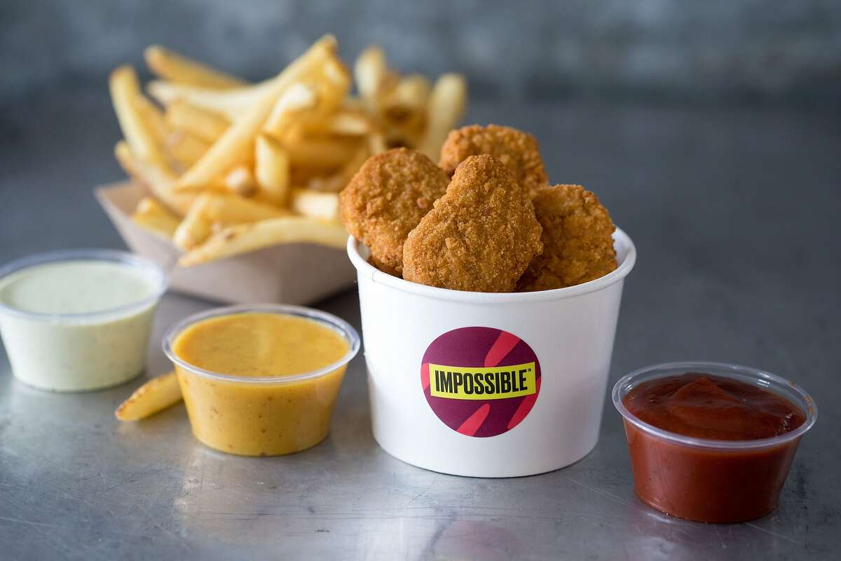 Gott’s Roadside is one of the first Bay Area restaurants to serve the new vegan chicken nuggets from Impossible Foods.