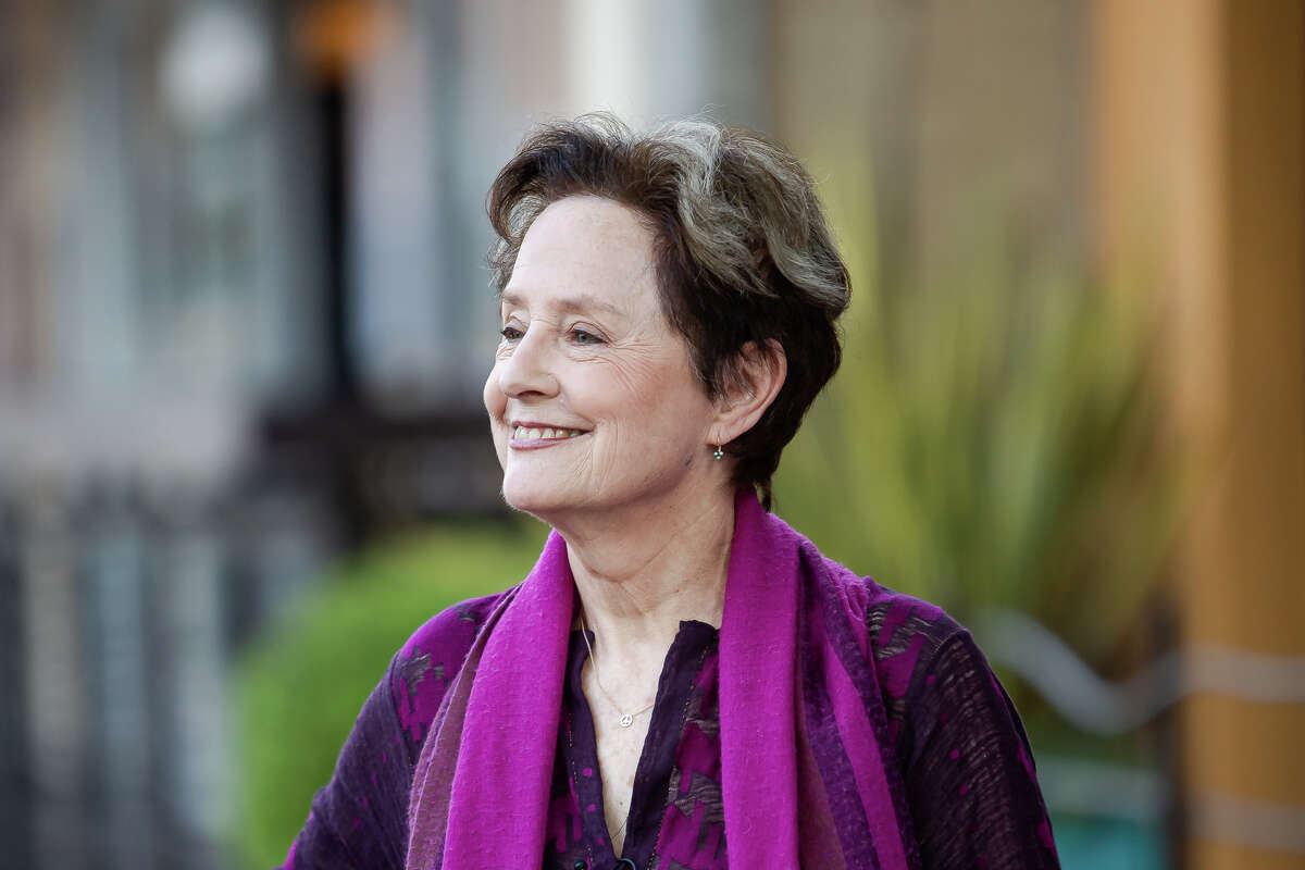 Alice Waters spoke at Chez Panisse on the 50th anniversary of the legendary Berkeley restaurant on Saturday, Aug. 28, 2021.