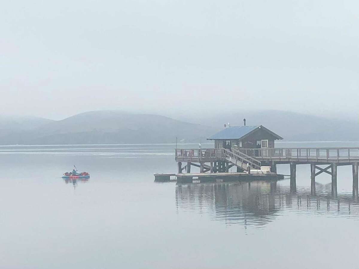 The pier at Nick’s Cove, Tomales Bay
