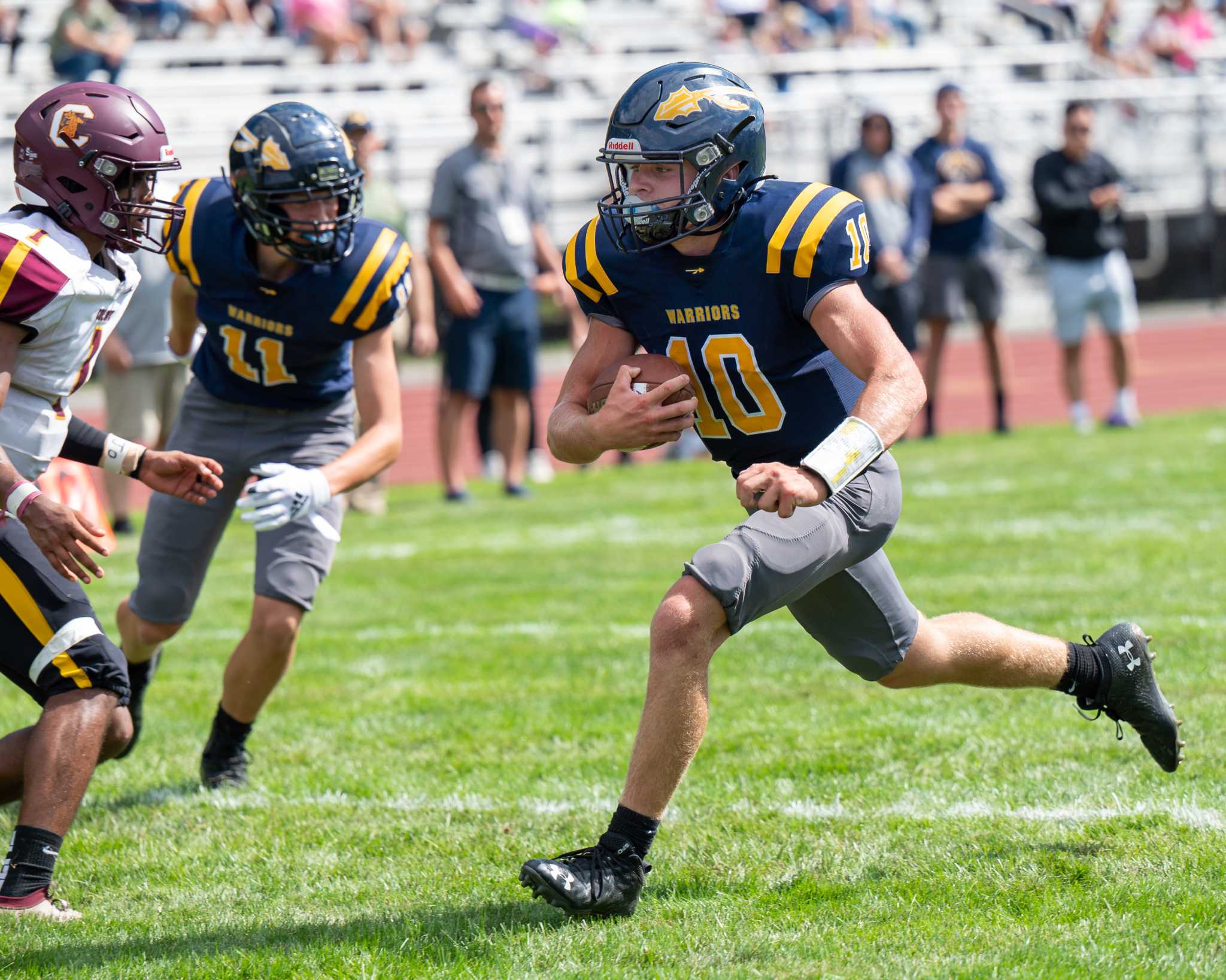 Making most of early opportunities nets Averill Park football team a victory