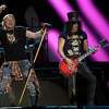 Axl Rose and Slash of Guns N' Roses perform during the Vive Latino 2020 festival at the Foro Sol in Mexico City, on Mar. 14, 2020. Napa Valley's BottleRock pulled the plug on the band on Saturday night as they played past the festival's 10 p.m. curfew. 