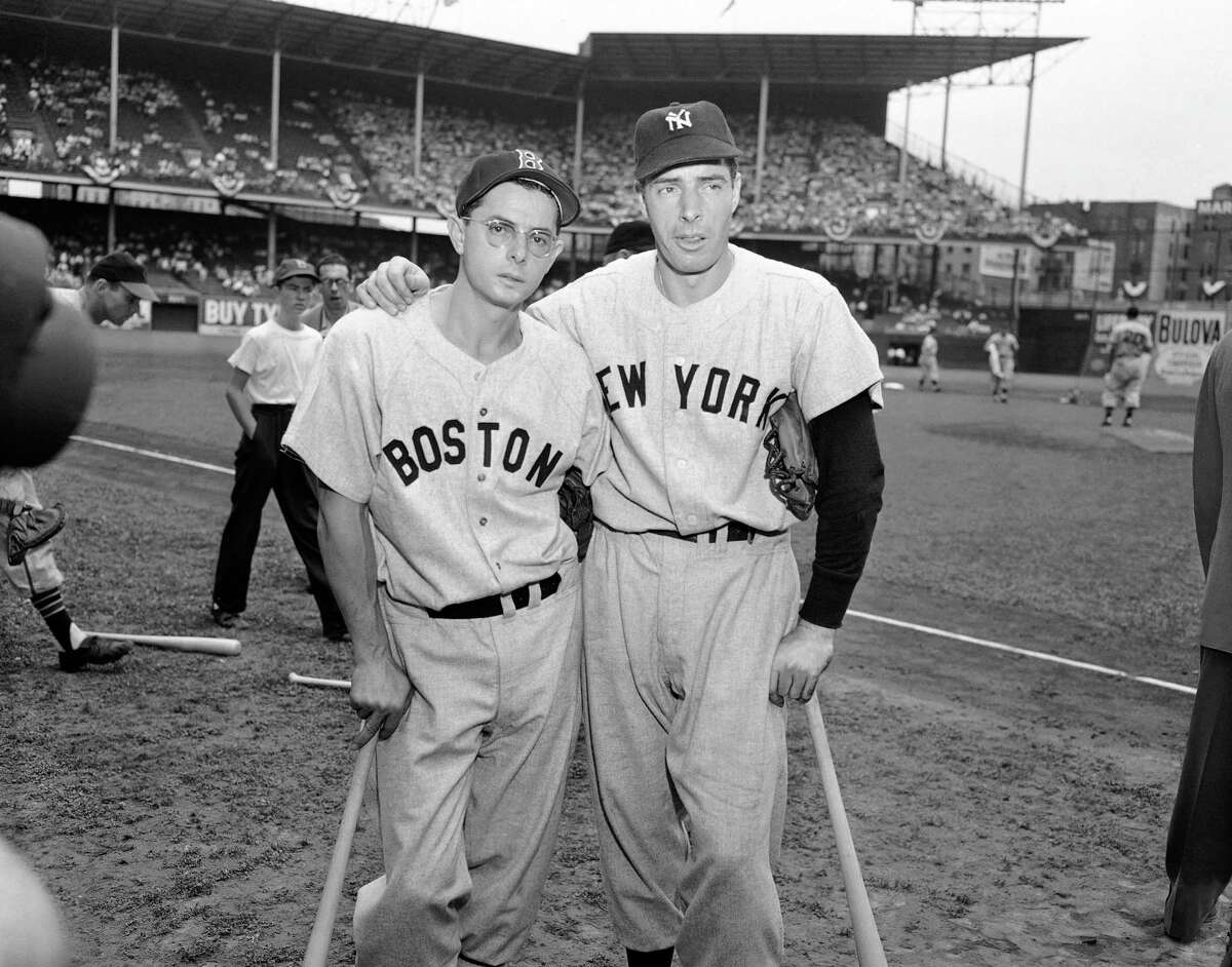 Dom DiMaggio (left) spent his career in the shadow of brother Joe, but he posted numbers worthy of the Hall of Fame.