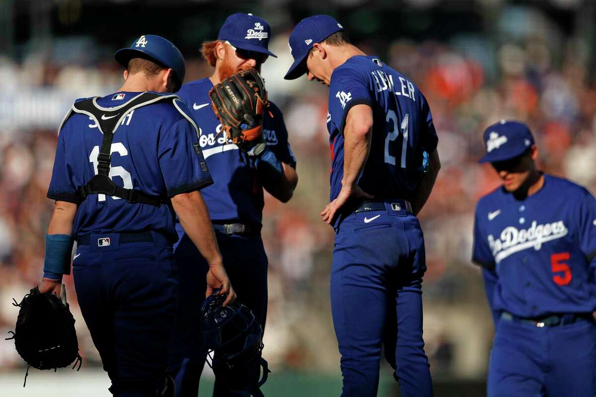 Dodgers leave S.F. down in division, Walker Buehler with 1st loss