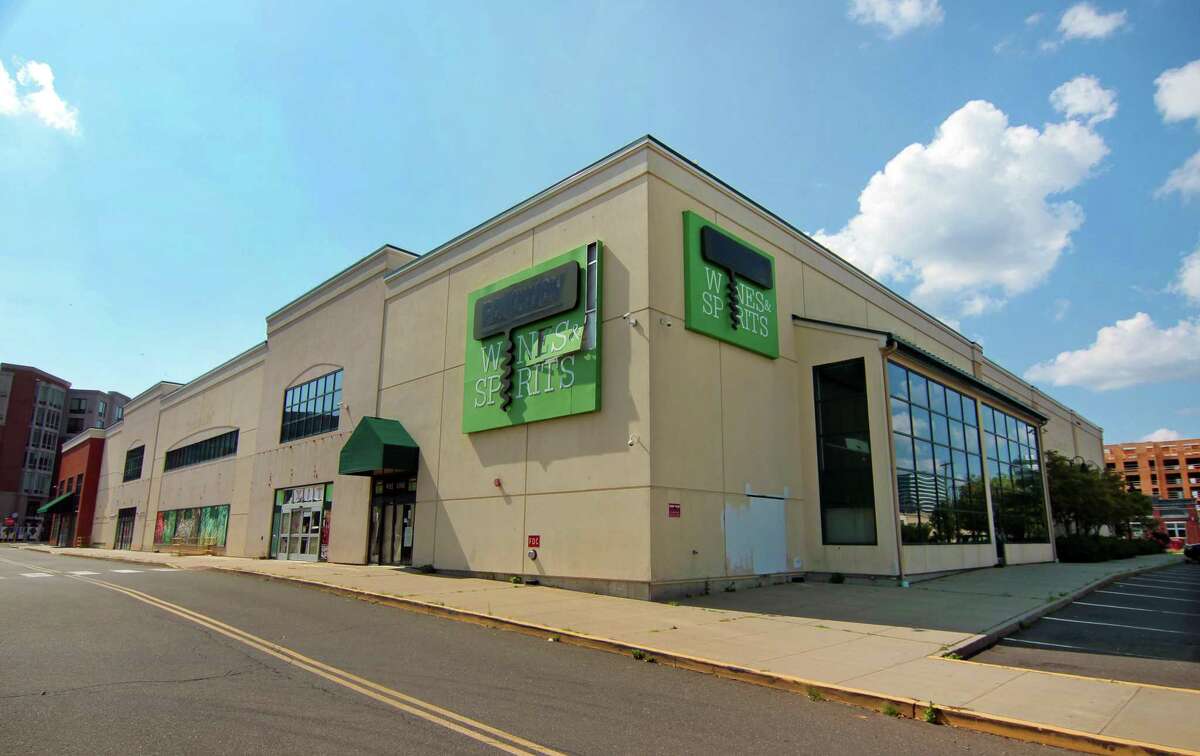 The building that formerly housed a Fairway Market remains vacant at 699 Canal St., in Stamford, Conn.
