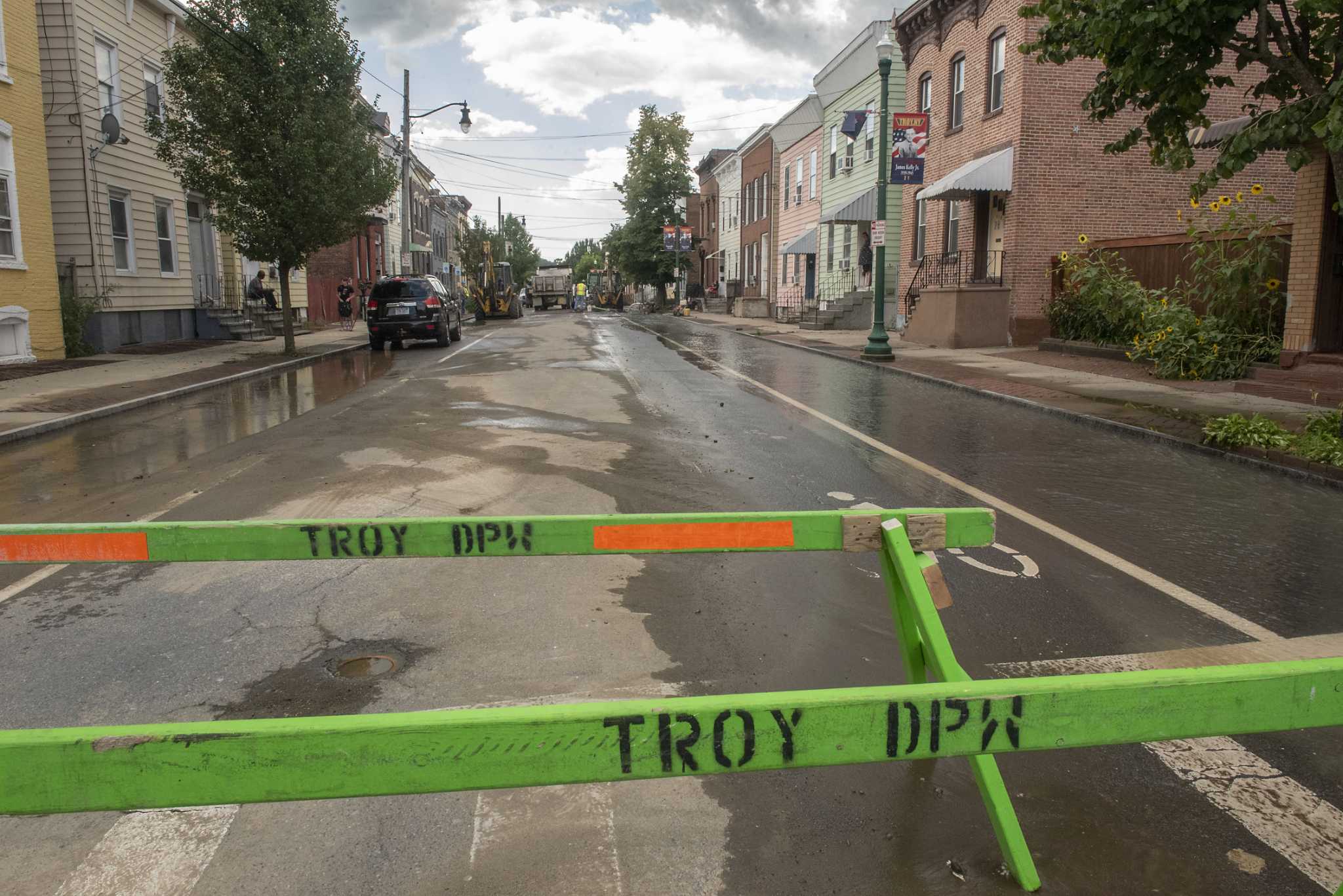 Troy crews repairing Congress Street water main break - Vimarsana News