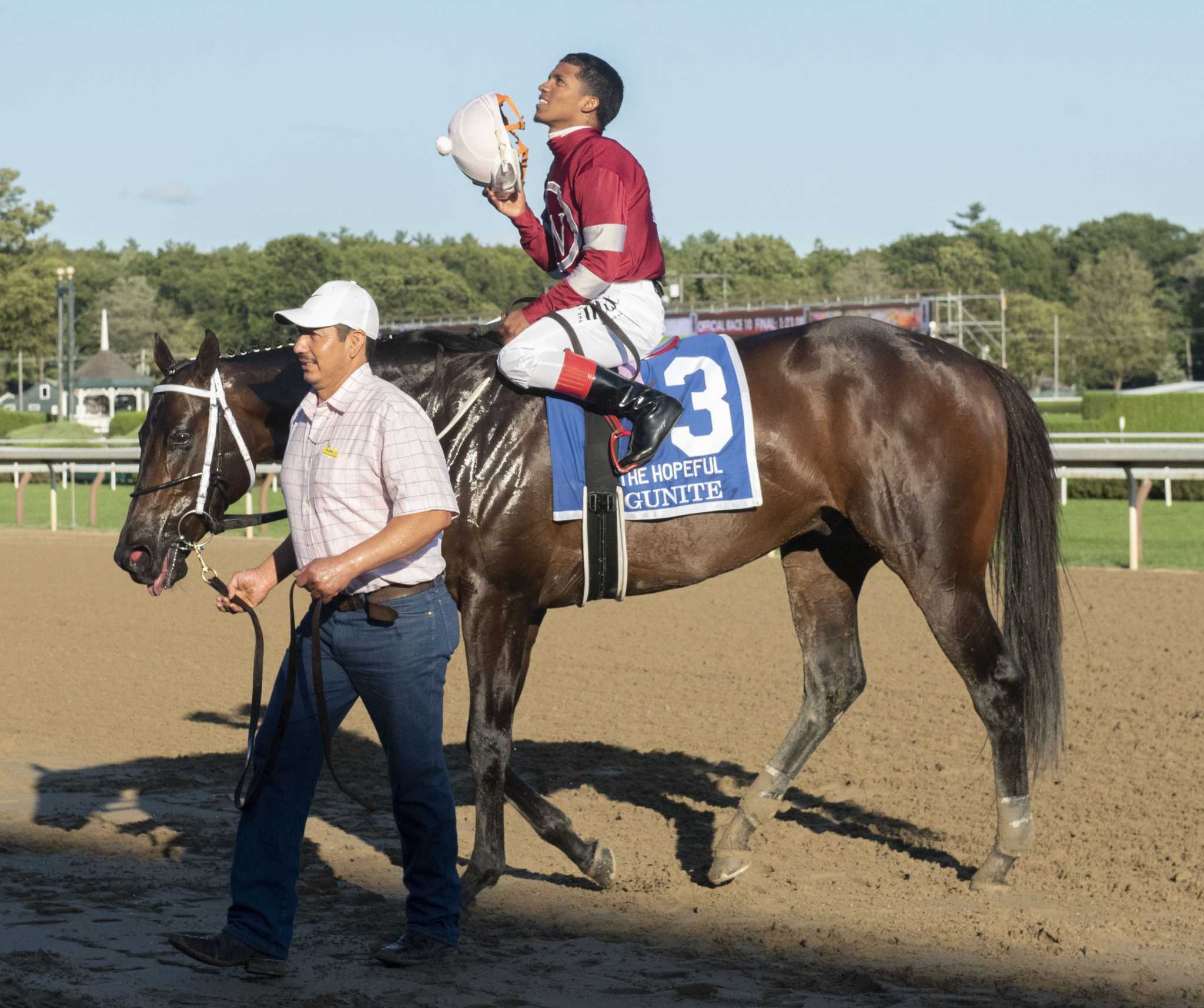 Heavy favorite Wit upset in Hopeful at Saratoga Race Course