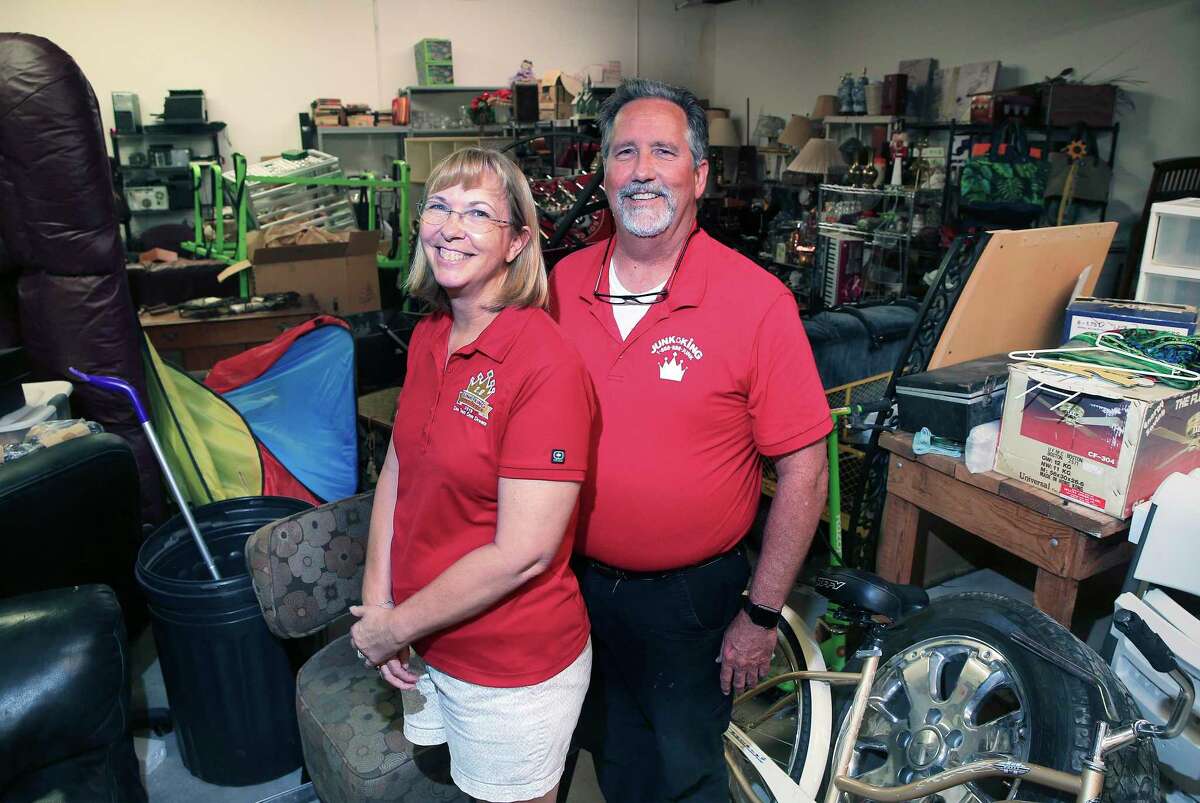 DeWitt and Shelly Rote own two Junk Kings, where treasure is often found amid the trash.
