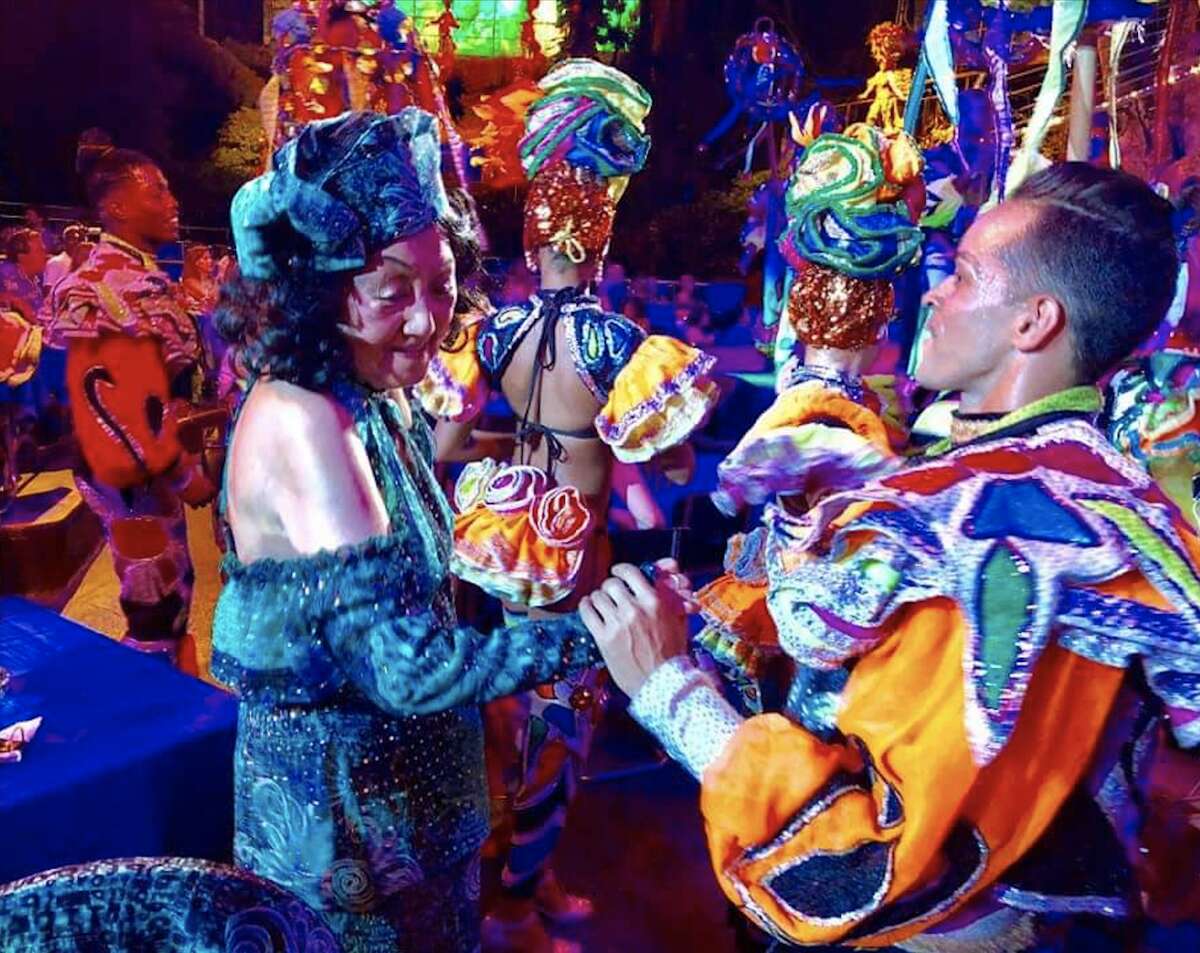 Coby Yee dancing in Cuba in 2019.
