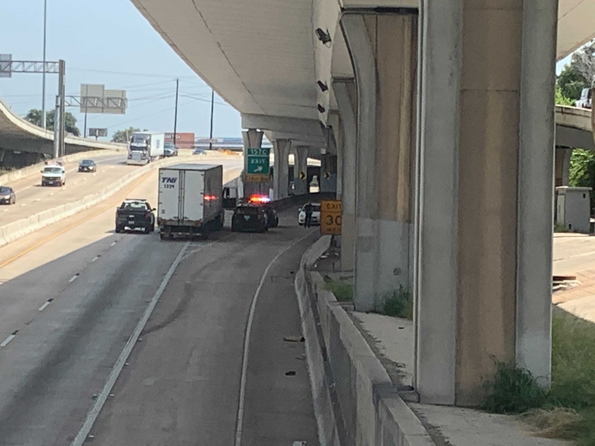 Man Dies After Jumping Off I-35 Into Oncoming Traffic In Downtown