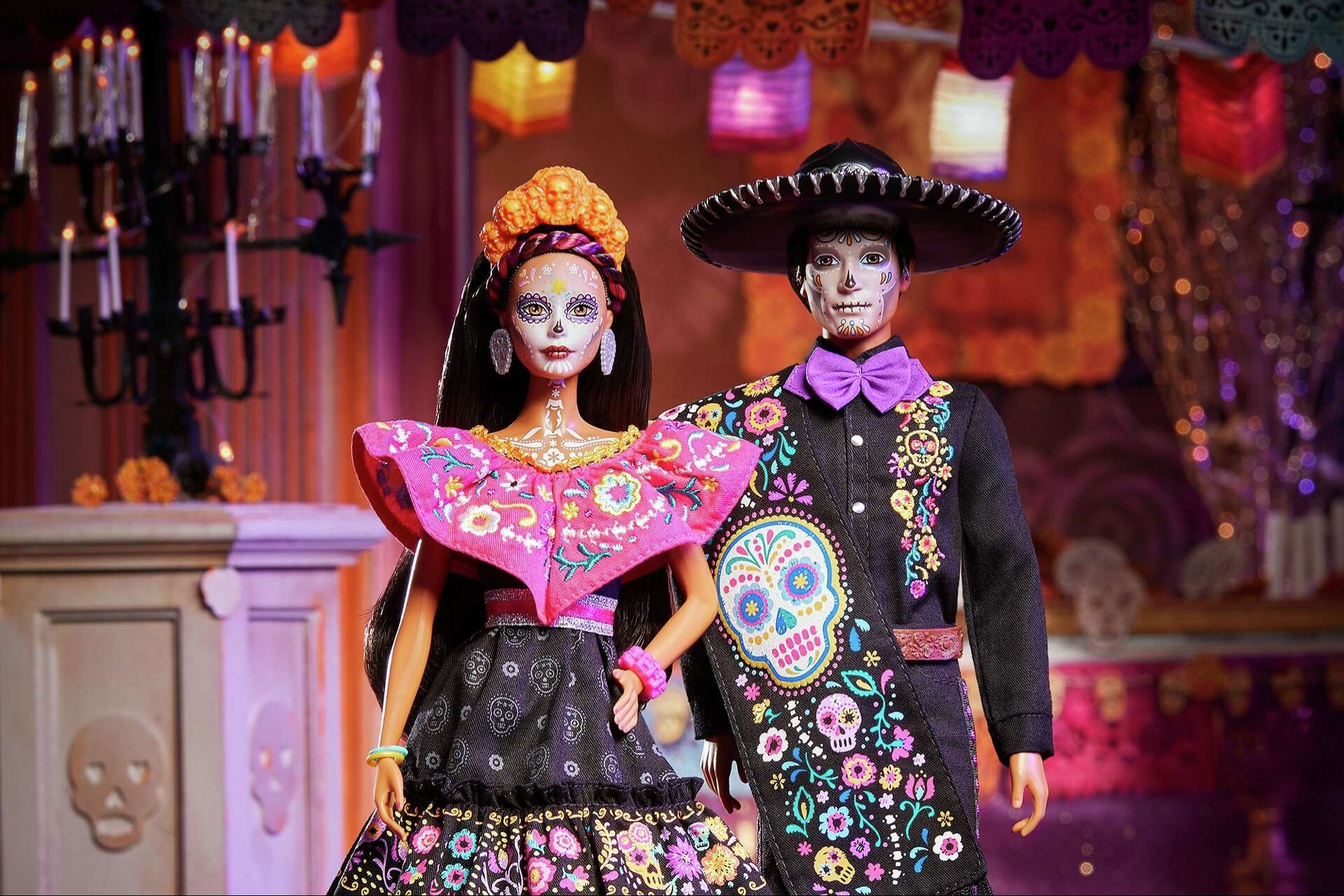 Barbie Dia de Muertos returns with her friend Ken to celebrate Mexican traditions