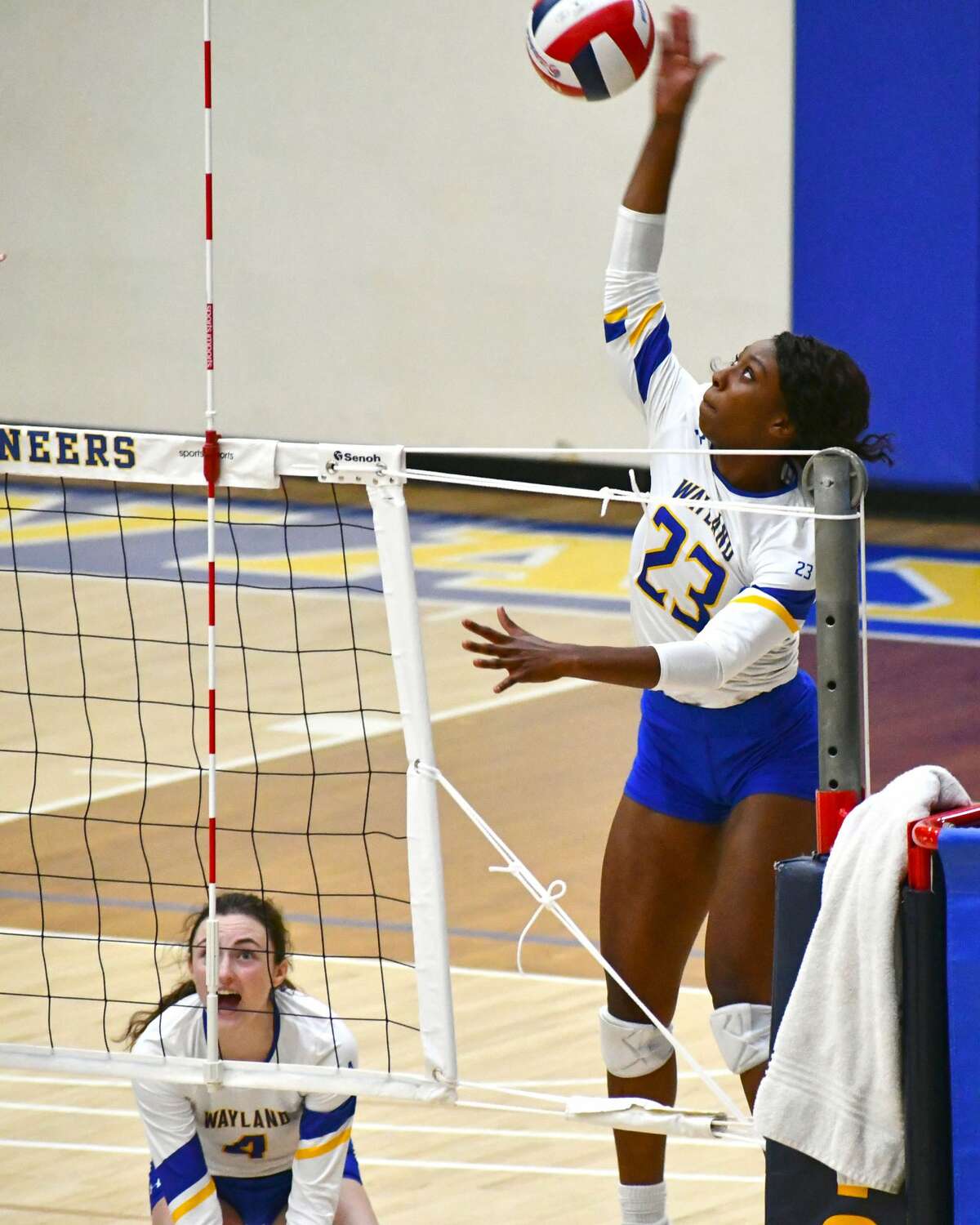 Wayland Baptist hosted Lubbock Christian in a non-conference volleyball game on Tuesday in the Hutcherson Center. 