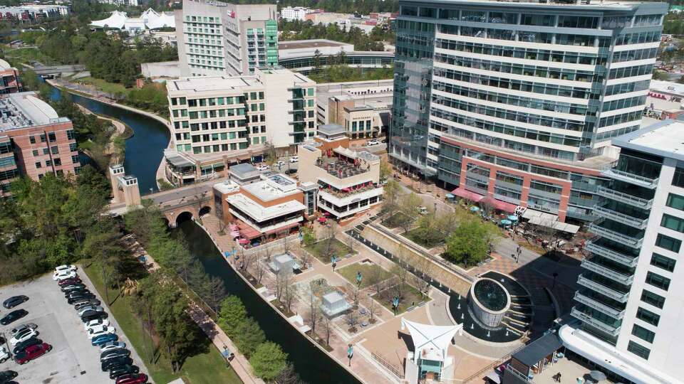 The Woodlands Waterway is seen, Thursday, March 25, 2021, in The Woodlands.