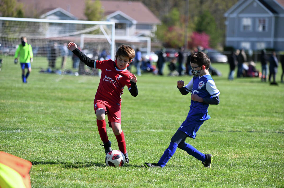 Local athletes compete in the Midland Invitational soccer tournament on May 8, 2021. 