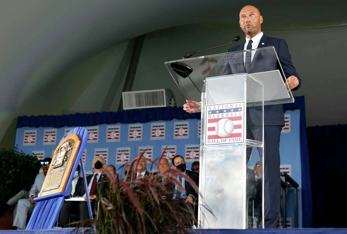 Derek Jeter Delivers at Hall of Fame Induction - The New York Times