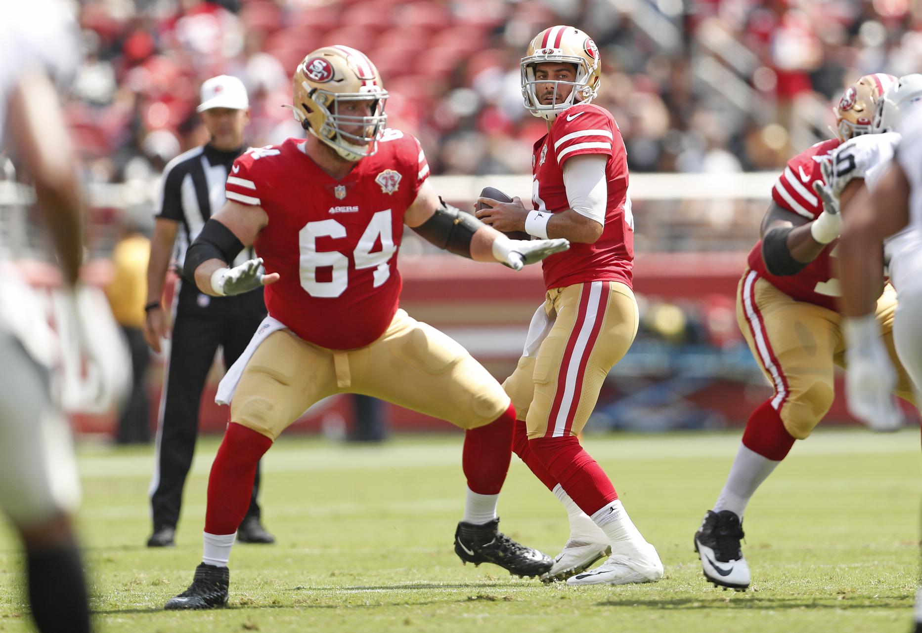 Should the 49ers sign JC Tretter or start Jake Brendel? NFL MailBag 