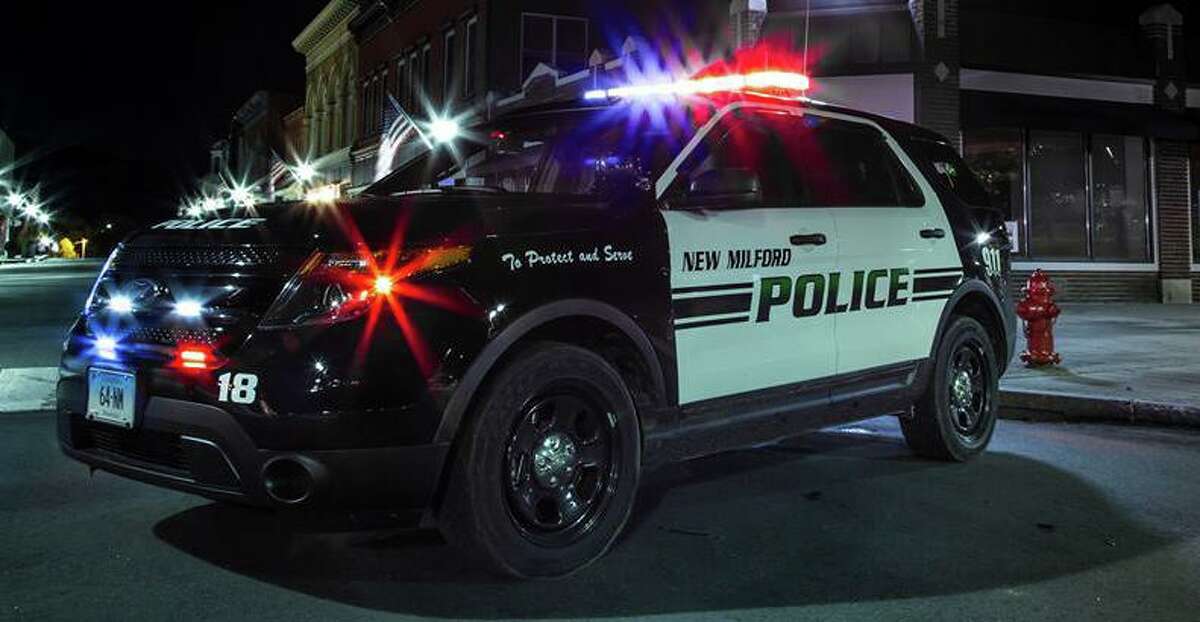 An individual on a skateboard seriously hurt his leg in a collision on Route 109 in New Milford, Conn., on Wednesday, Sept. 8, 2021.
