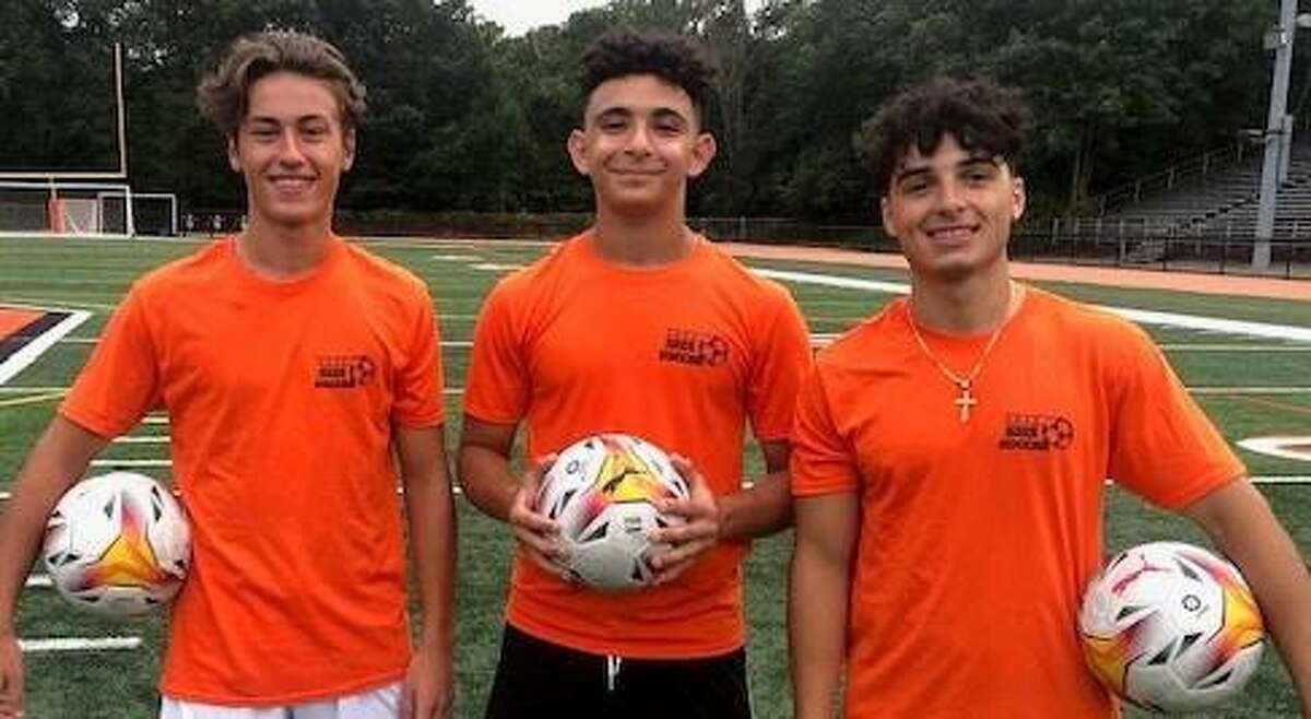 Seniors Landon Stevens, Sami Sobh and Matt Moura-Sanchez will captain Shelton's boys' soccer team.