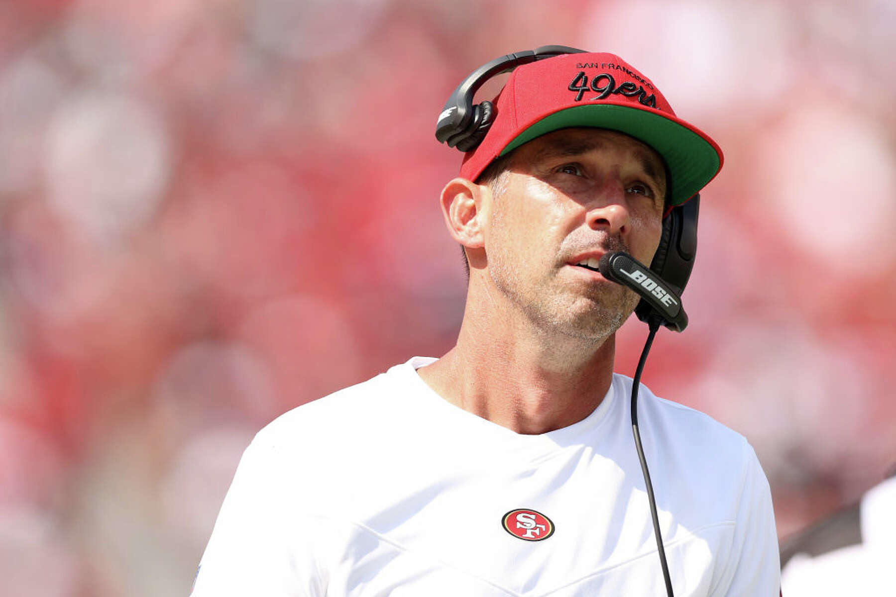 Hardheaded 49ers Coach Kyle Shanahan Won T Tell Hardheaded Media Who Will Start At Qb
