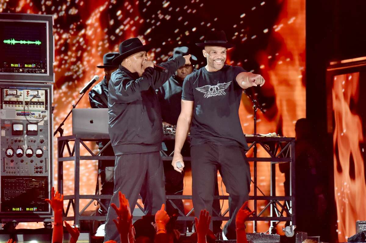 (L-R) Joseph Simmons and Darryl McDaniels of Run-DMC perform onstage during the 62nd Annual GRAMMY Awards at Staples Center on January 26, 2020 in Los Angeles, California. 