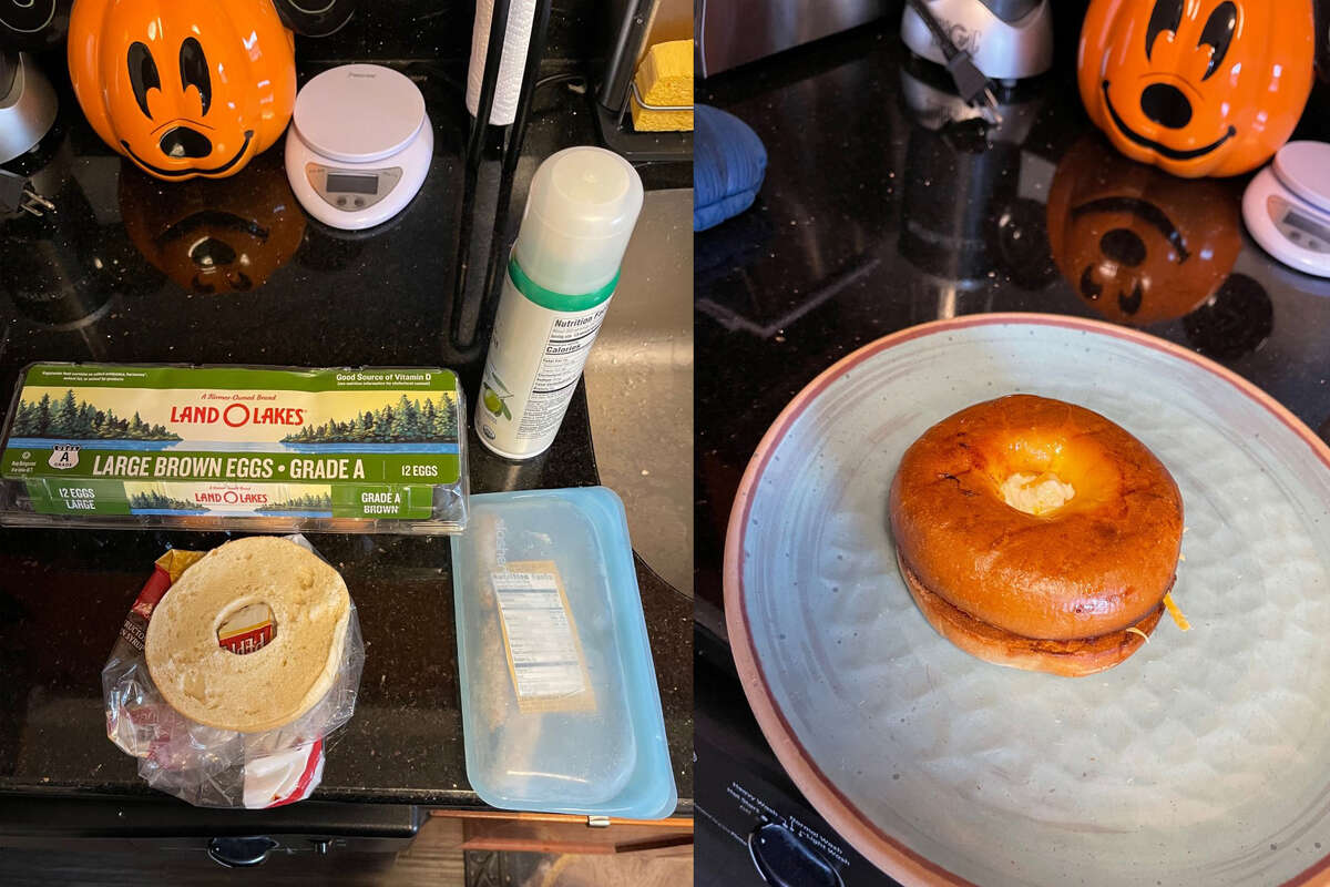 The day I learned I could make all of my breakfast sandwich in one place was a good day.