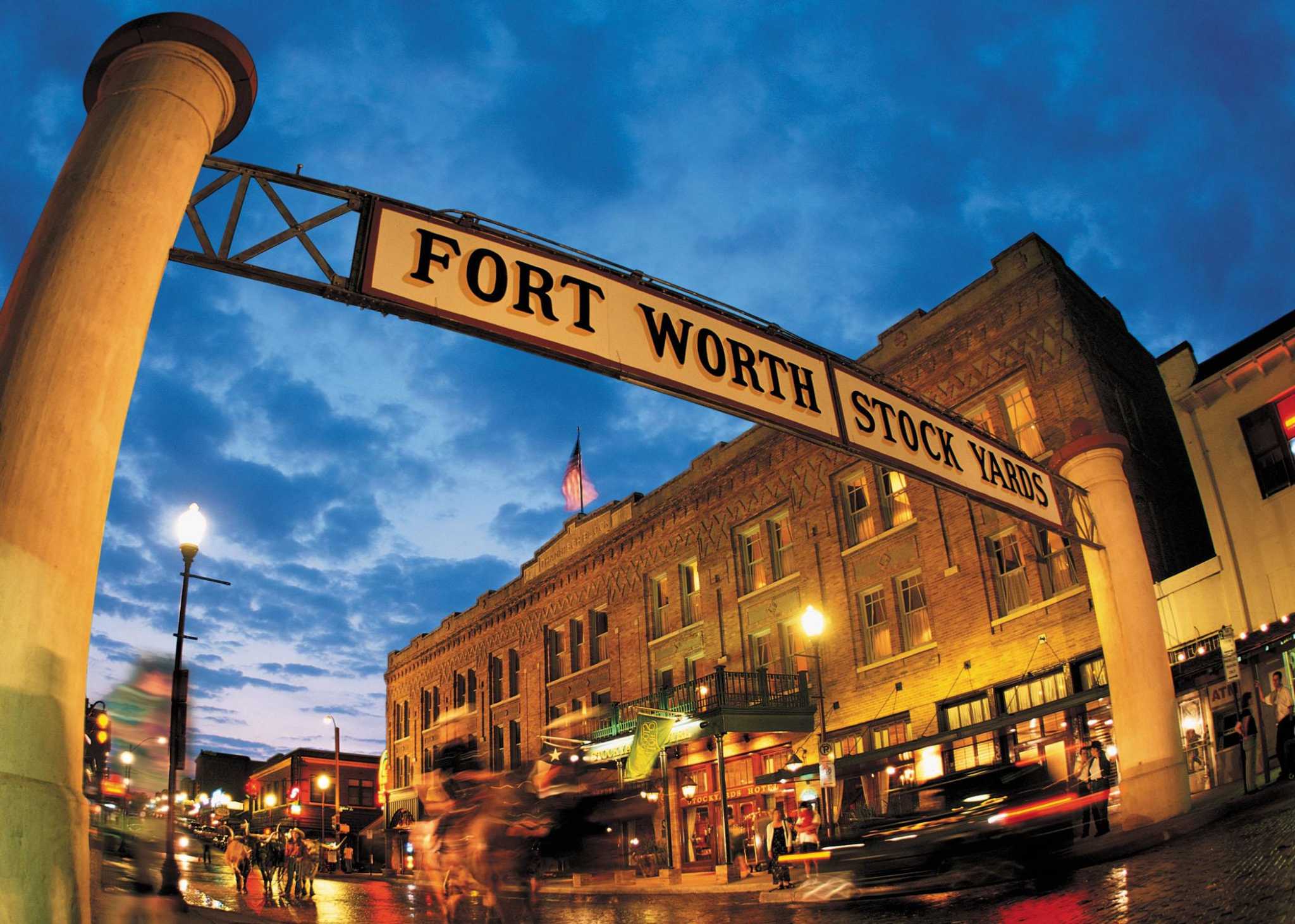 Stockyards National Historic District in Fort Worth
