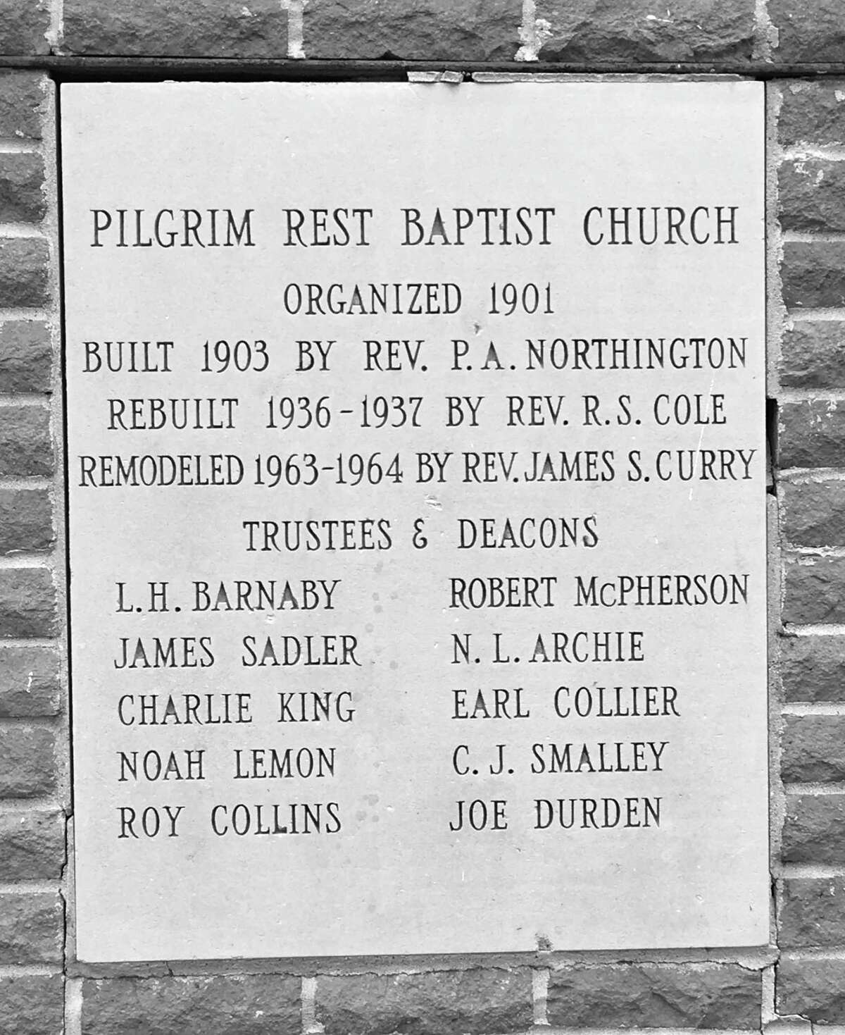 Pilgrim Rest church a pillar of Conroe community for 120 years