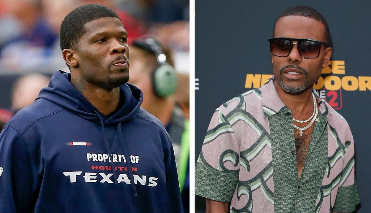 Former Texans star has a bet with comedian Lil Duval on Sunday's Texans-Jaguars game.