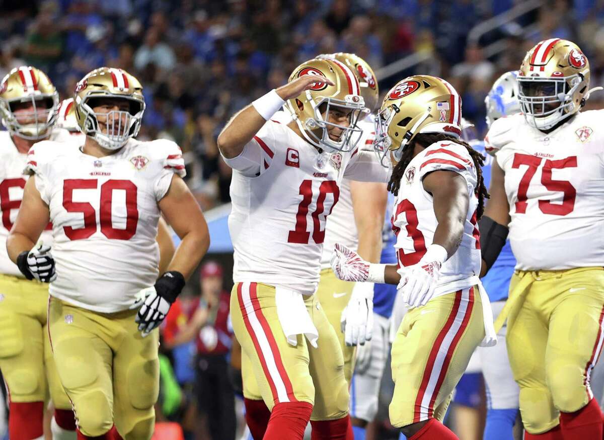 Lions make familiar mistakes in 41-33 loss to 49ers