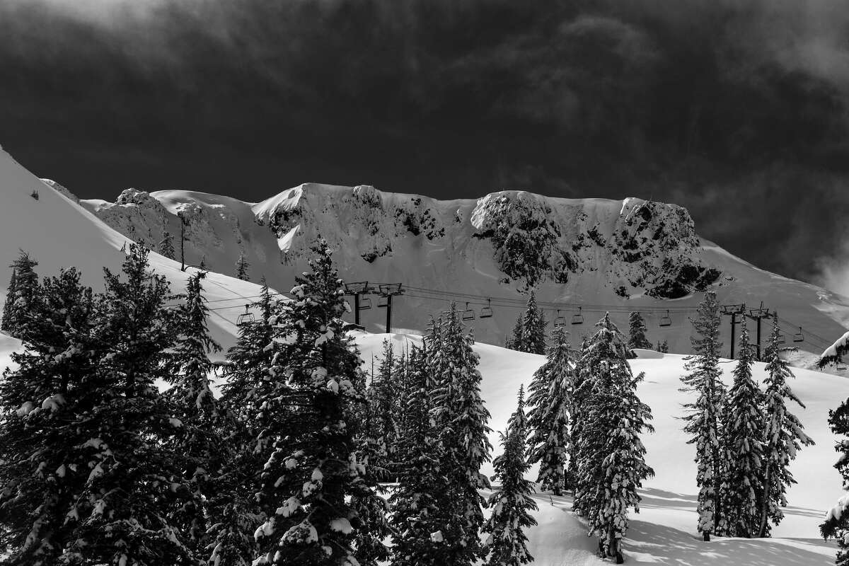 The Palisades ridge (pictured) is the inspiration of the new name for the iconic Tahoe ski resort.