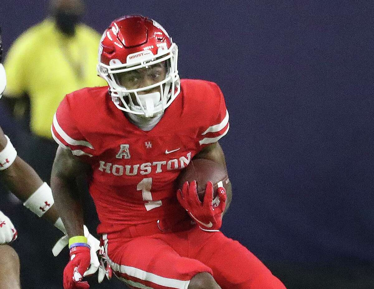 UH receiver Nathaniel Dell, expected to have a big 2022 season, has landed on watch lists for major college football awards.