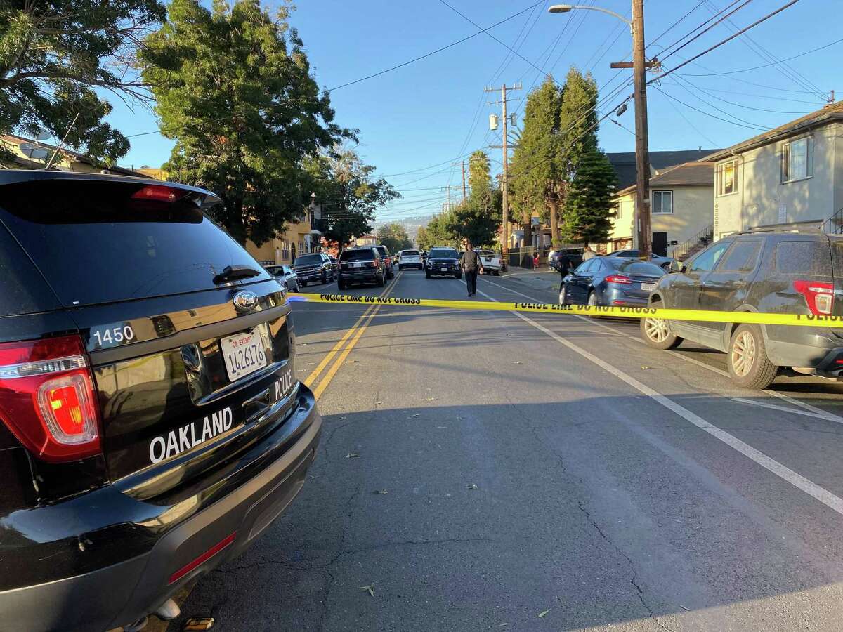 One person was injured in a shooting involving U.S. Marshals in East Oakland Monday afternoon, officials said.
