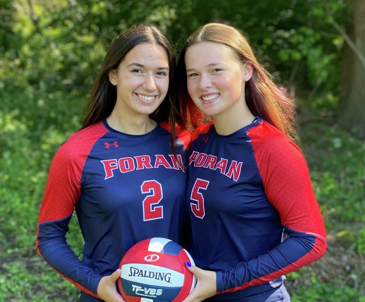 Foran's Arezoo Ghazagh and Morgan Viesselman are team captains.