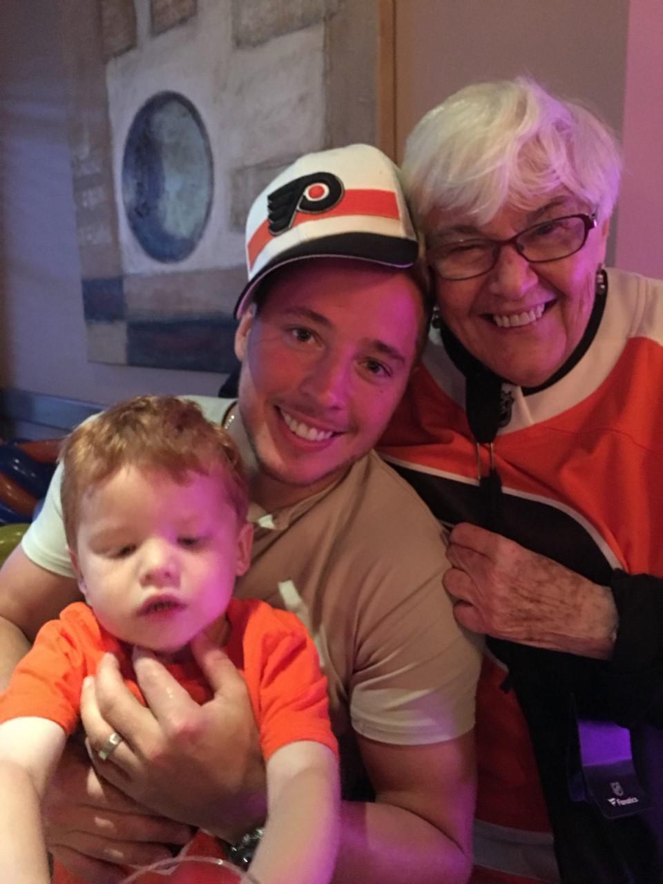 CT’s ‘Grandma Marge’ rides in style at Flyers’ home opener