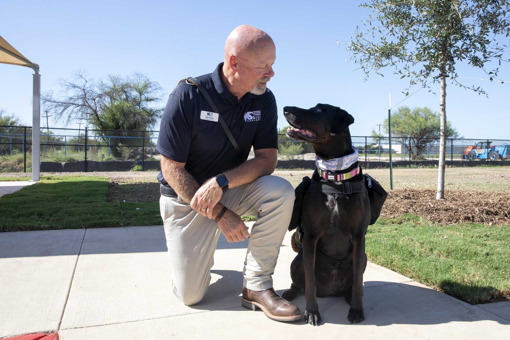 Rescue dogs New center to have pets come to the aid of veterans with