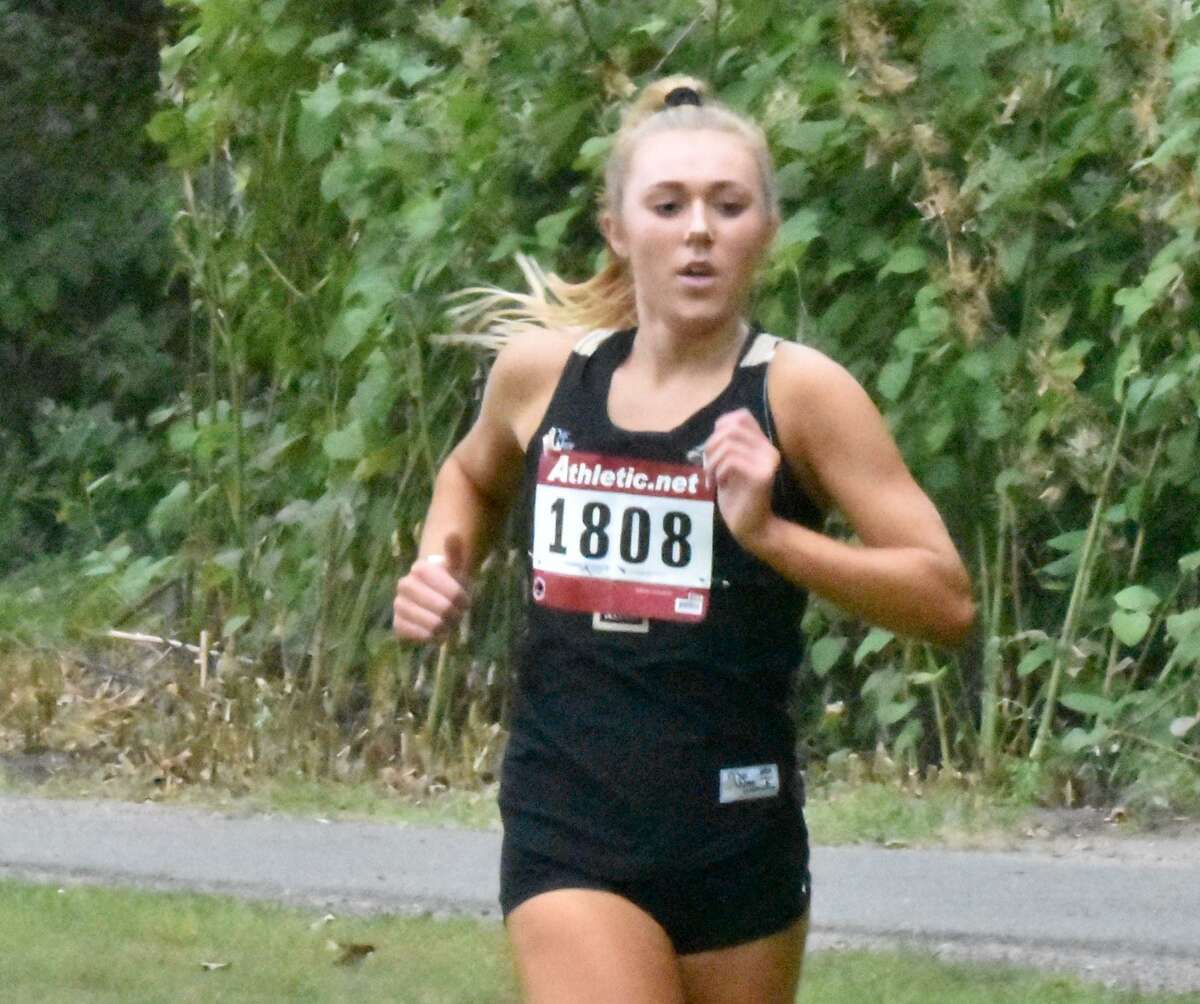 Kali Holden placed first in Trumbull's sweep of the tri-meet.