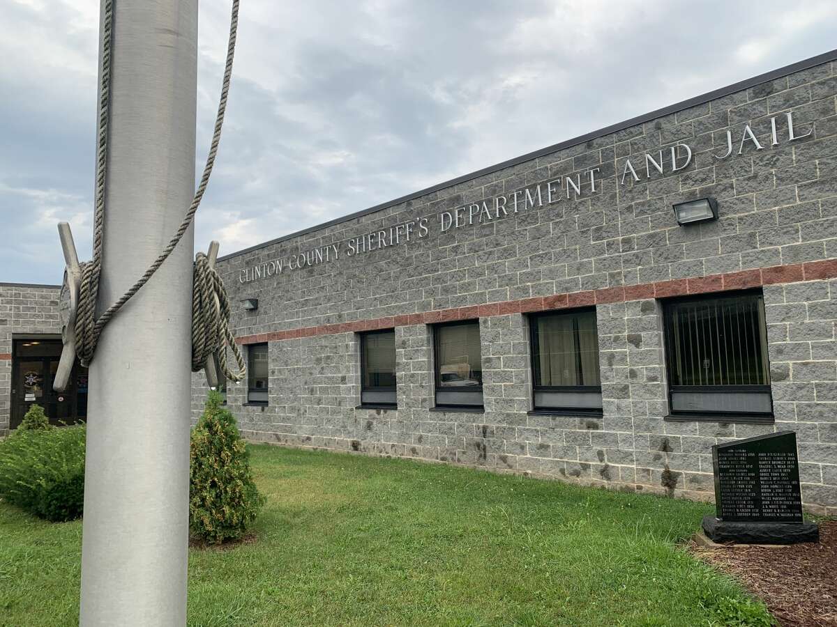 A view of the Clinton County Jail, which has a longstanding contract with Immigration and Customs Enforcement (ICE) to temporarily house some federally detained migrants. (Rebekah F. Ward/Times Union)