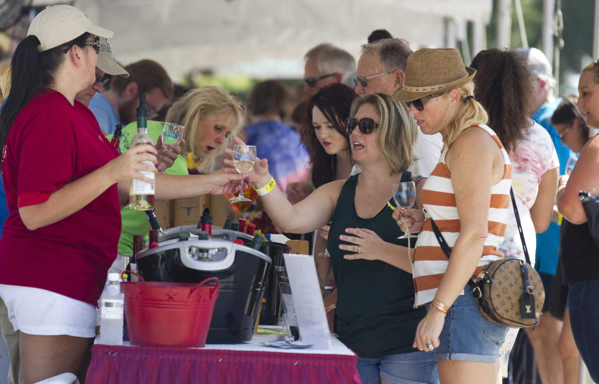 Montgomery pours support into this weekend’s wine festival