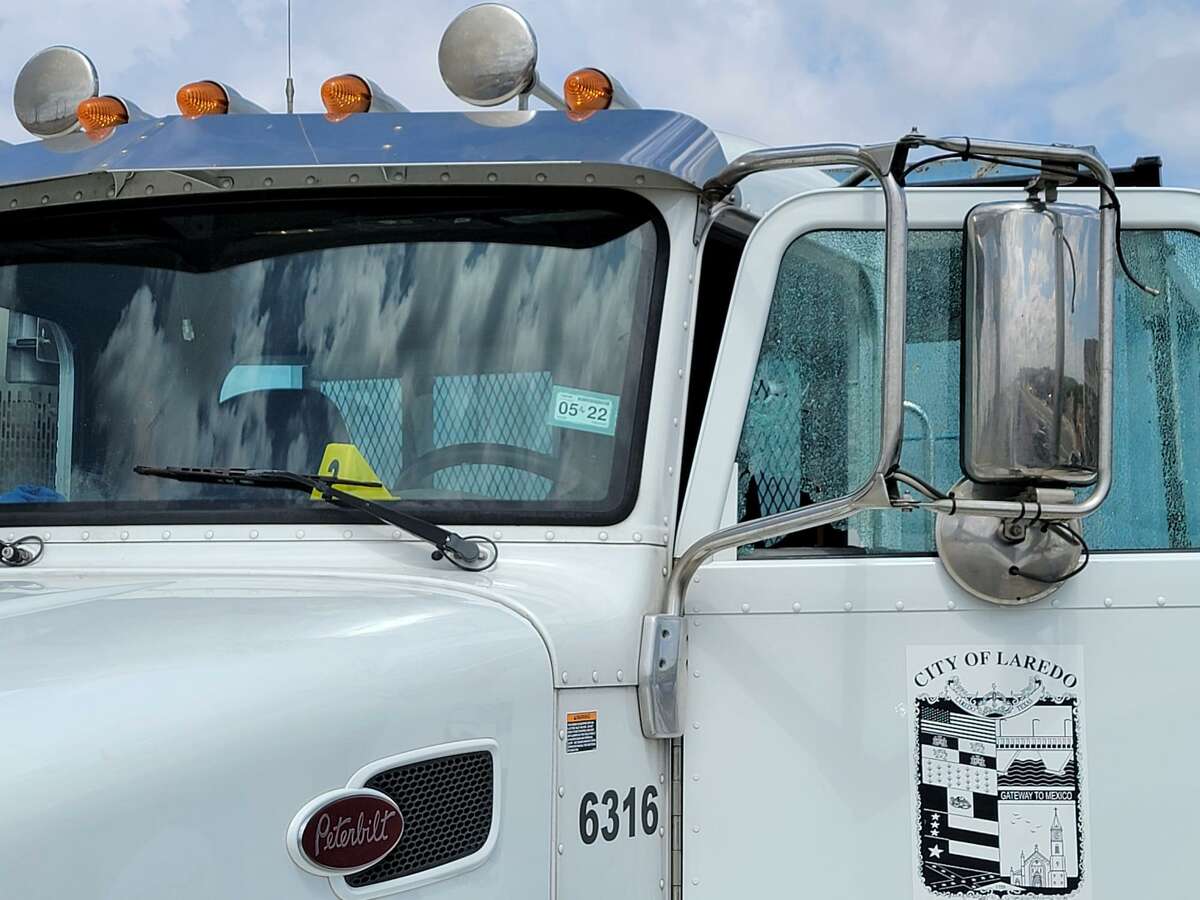 A shot fired shattered the driver side window of a Solid Waste truck. The shooting was the result of an alleged road rage incident reported near the area of the City Hall Annex along Loop 20.