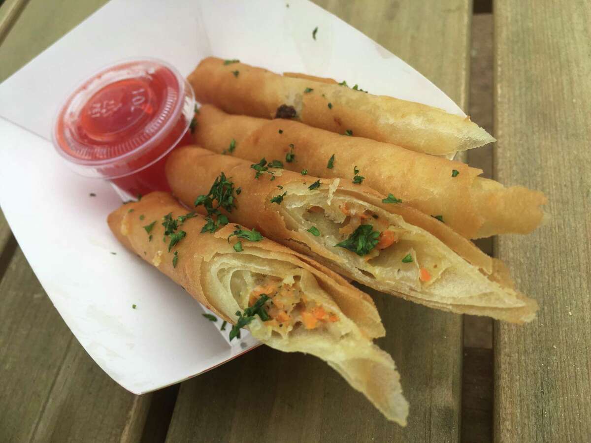 An order of lumpia from Jeepney Street Eats.