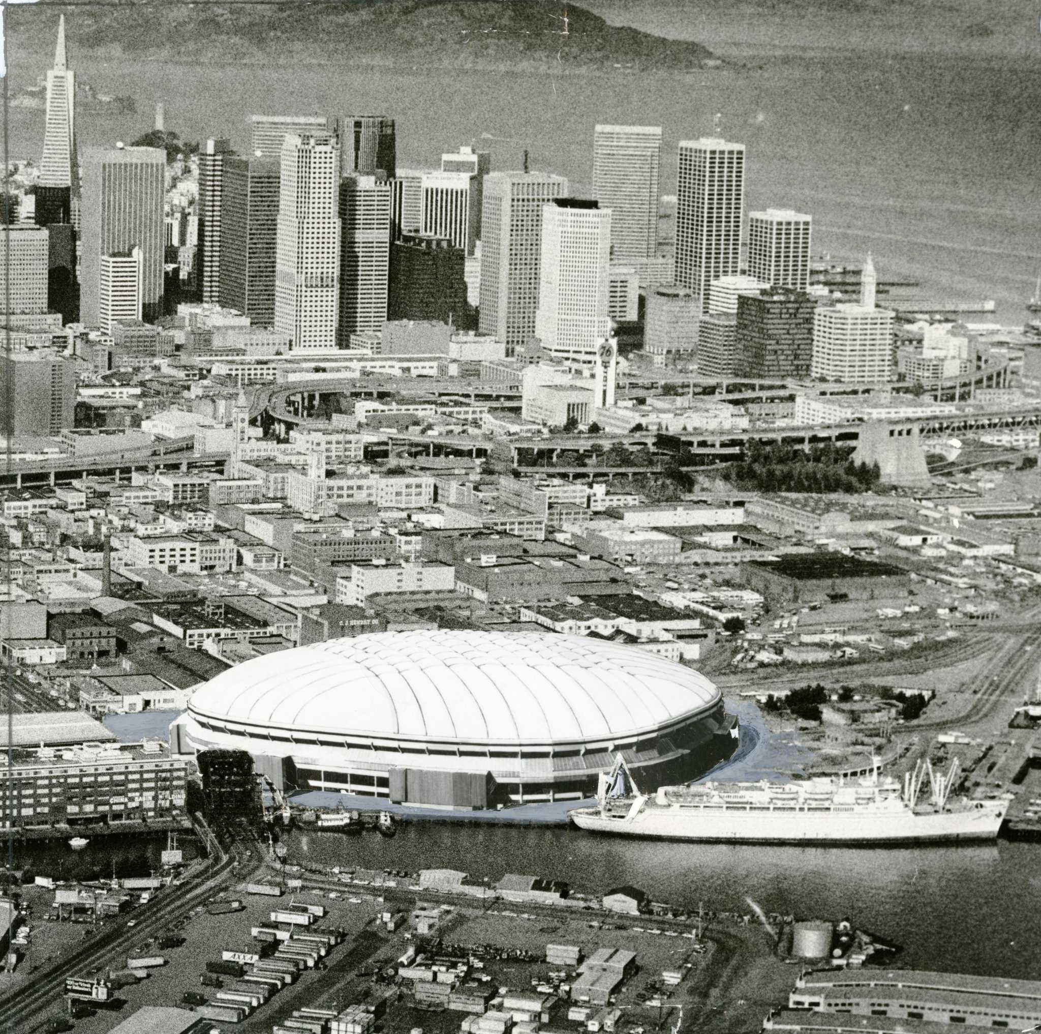 A domed S.F. Giants stadium at China Basin? This monstrosity was almost a  reality