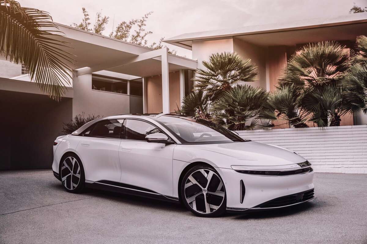 The Lucid Lucid Air electic vehicle.