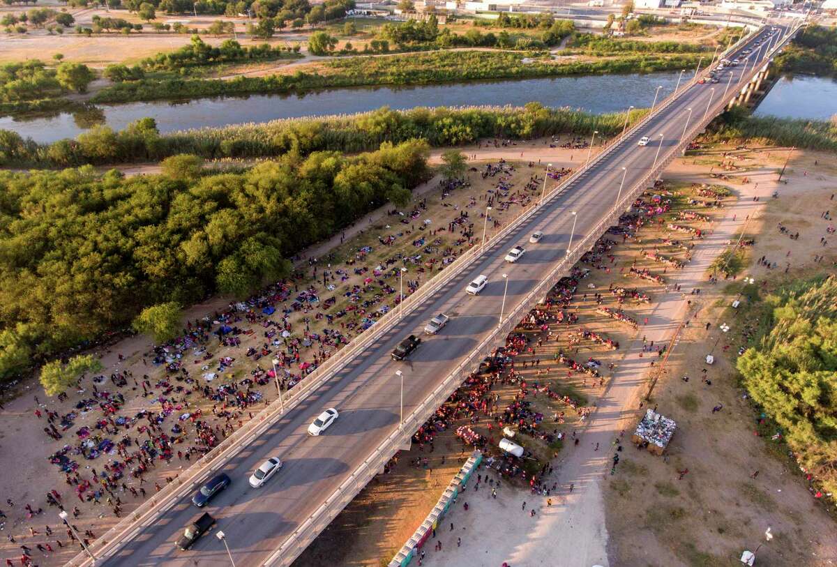 Gov Abbott Sends Troops To Assist Border Patrol After Thousands Of Migrants Arrive In Del Rio
