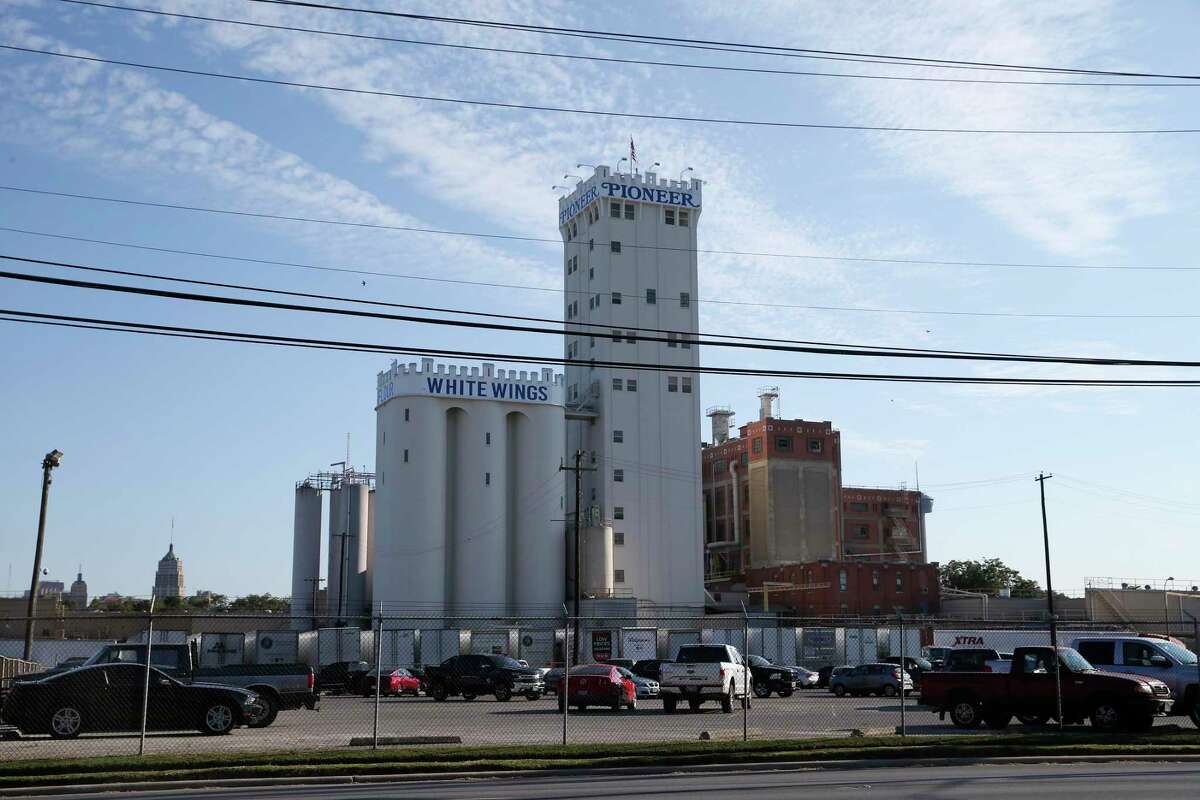 A look at how San Antonio’s Pioneer Flour Mills tower in Southtown has