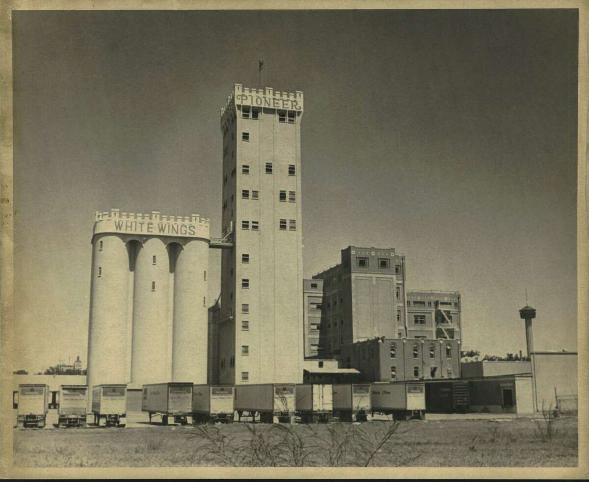 A look at how San Antonio’s Pioneer Flour Mills tower in Southtown has