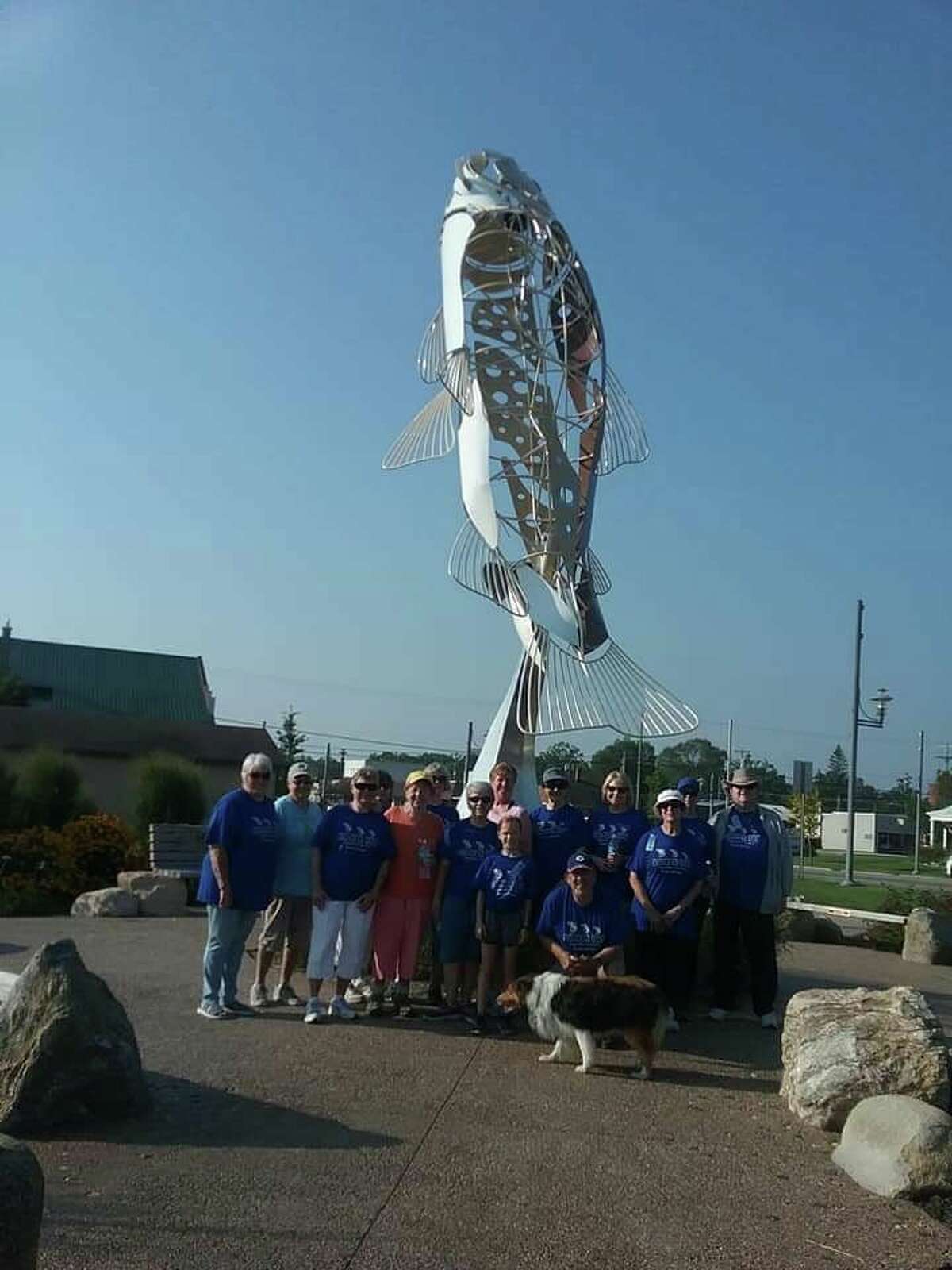 Organizers of the Salmon Run are glad they are able to have the event again, after being cancelled last year due to COVID. Pictured are Salmon Run participants during the 2019 race. (Courtesy photo)