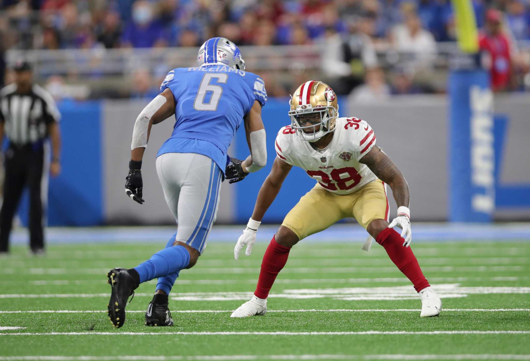 Key stats from the 49ers' 41-33 Week 1 win over the Lions