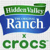 hidden valley ranch crocs for sale
